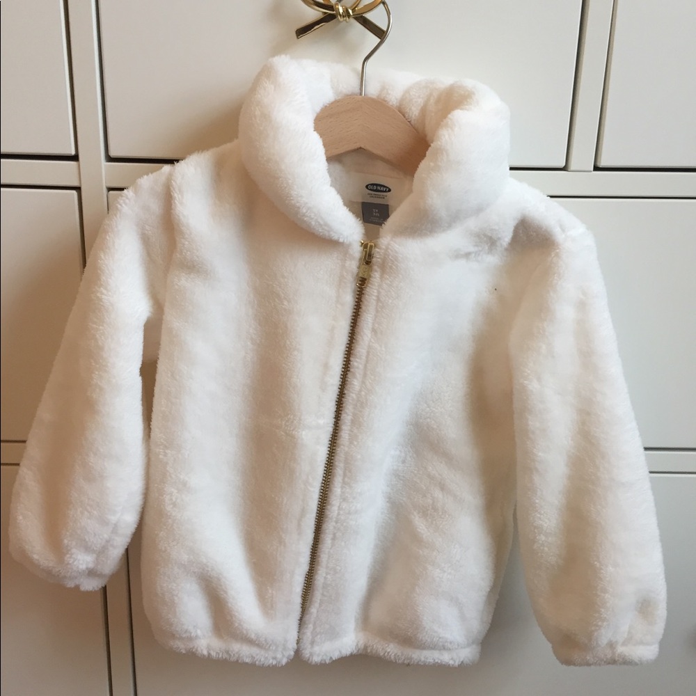 NWT ON Fuzzy Jacket Coat